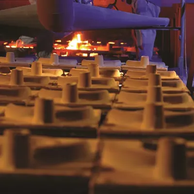 Resin cast foundry