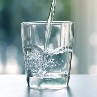 glass of water