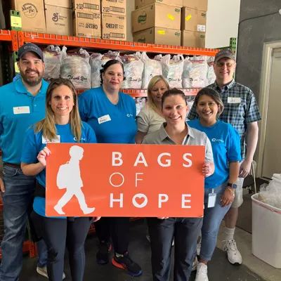 bags of hope banner